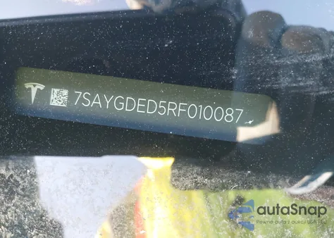 2024 Tesla Model Y Long Range Dual Motor All-Wheel Drive/Rwd from USA, damaged, VIN 7SAYGDED5RF010087